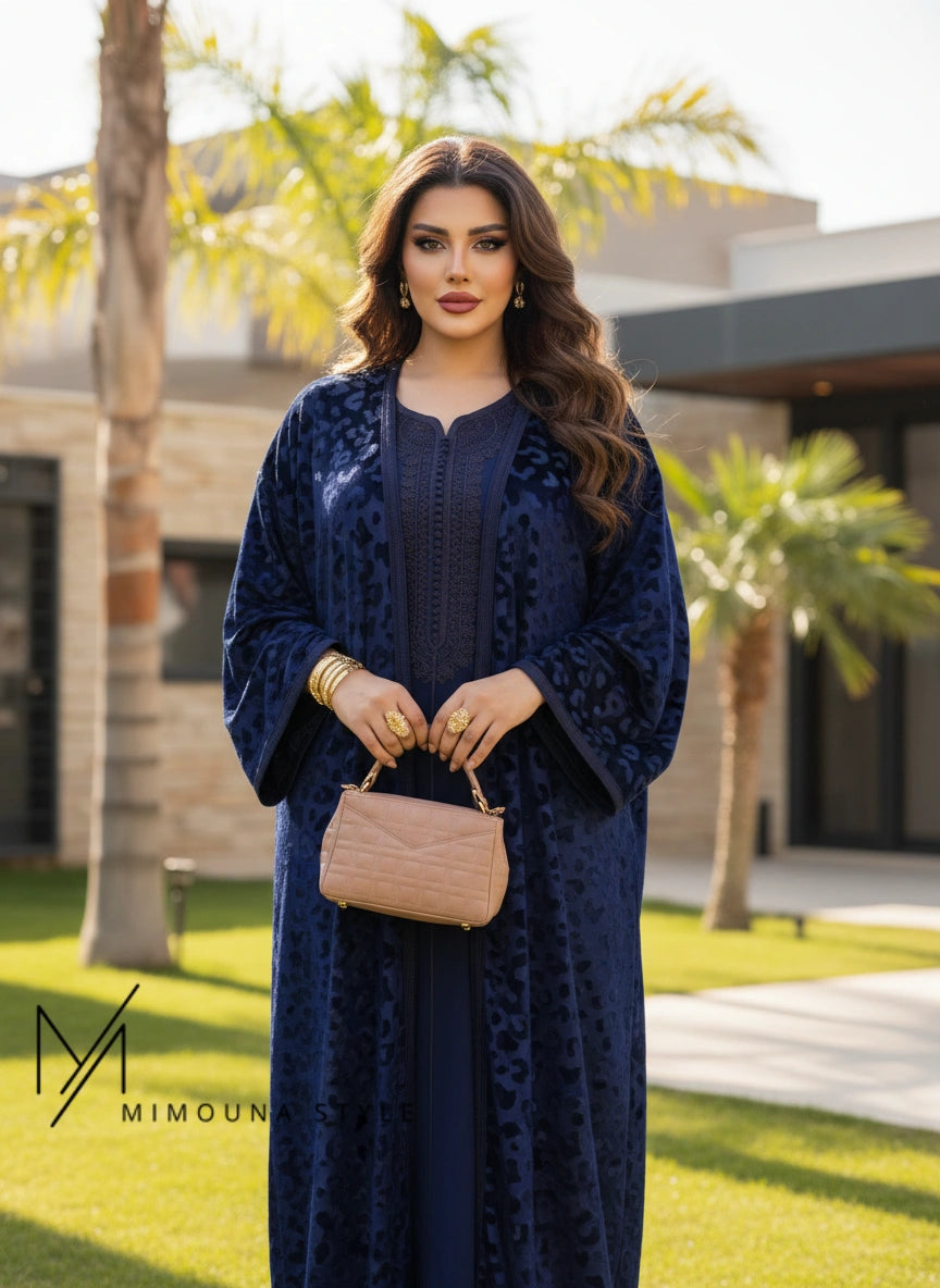 قفطان  و كيمونو موبرة محفرة " CF1P2"