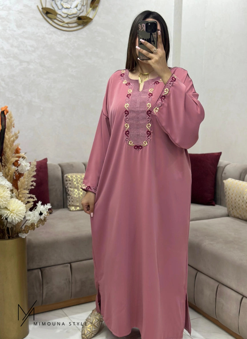 (CFA7) قفطان أناقة ملكية هماوية