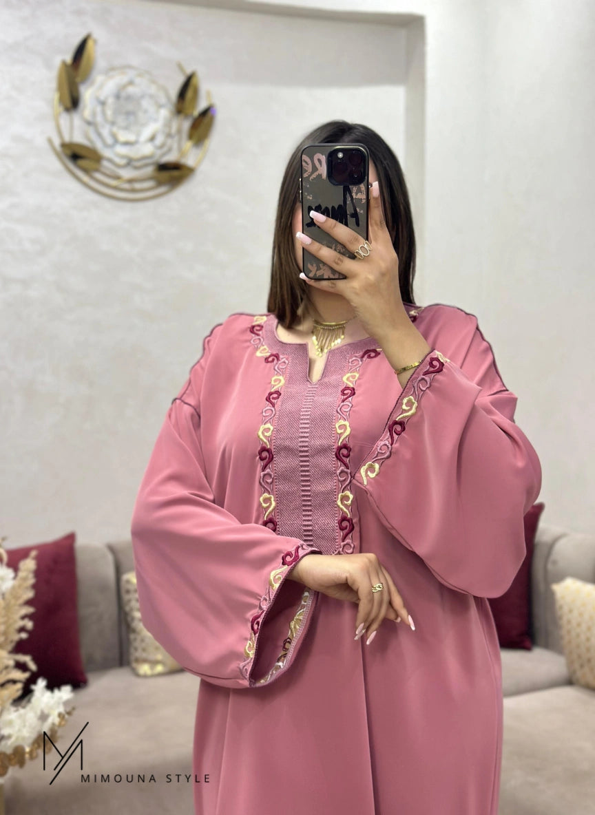 (CFA7) قفطان أناقة ملكية هماوية