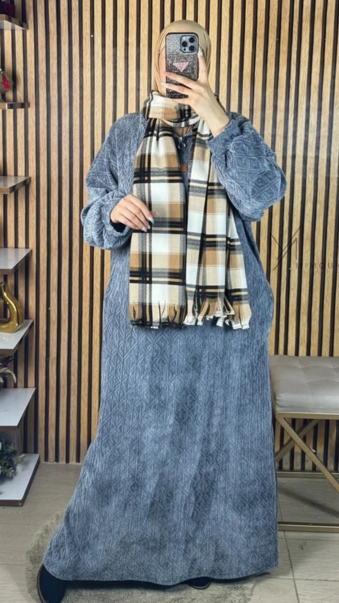 (J6) لبسة شتوية محتشمة أنيق و دافئ