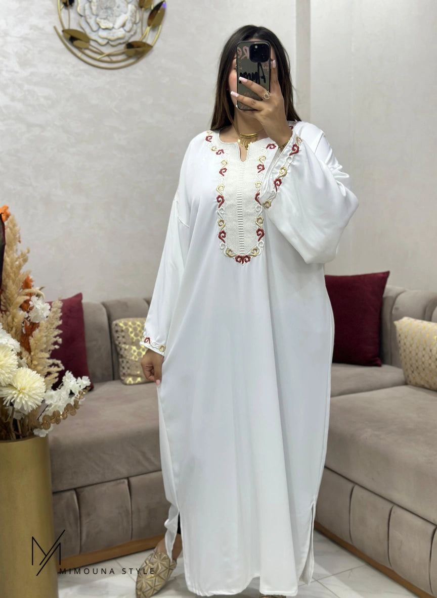 (CFA7) قفطان أناقة ملكية هماوية