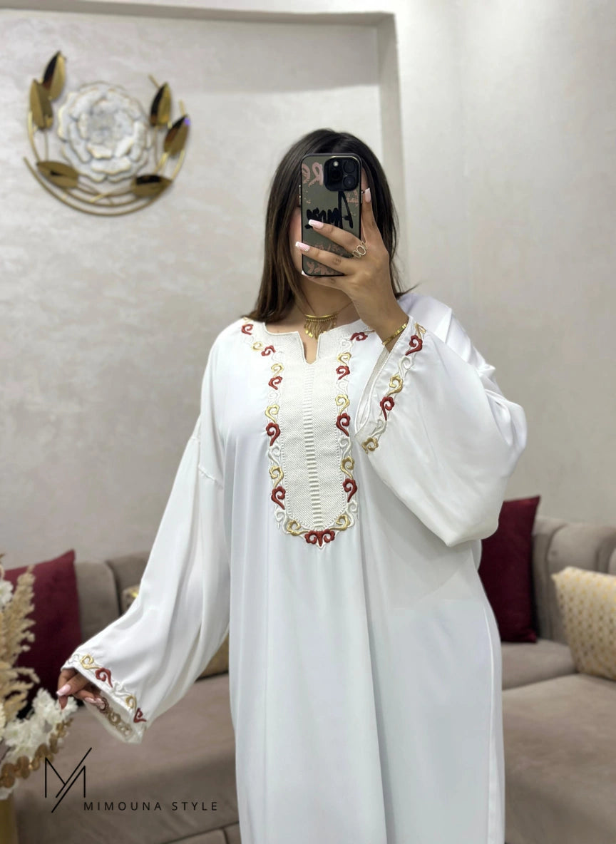 (CFA7) قفطان أناقة ملكية هماوية