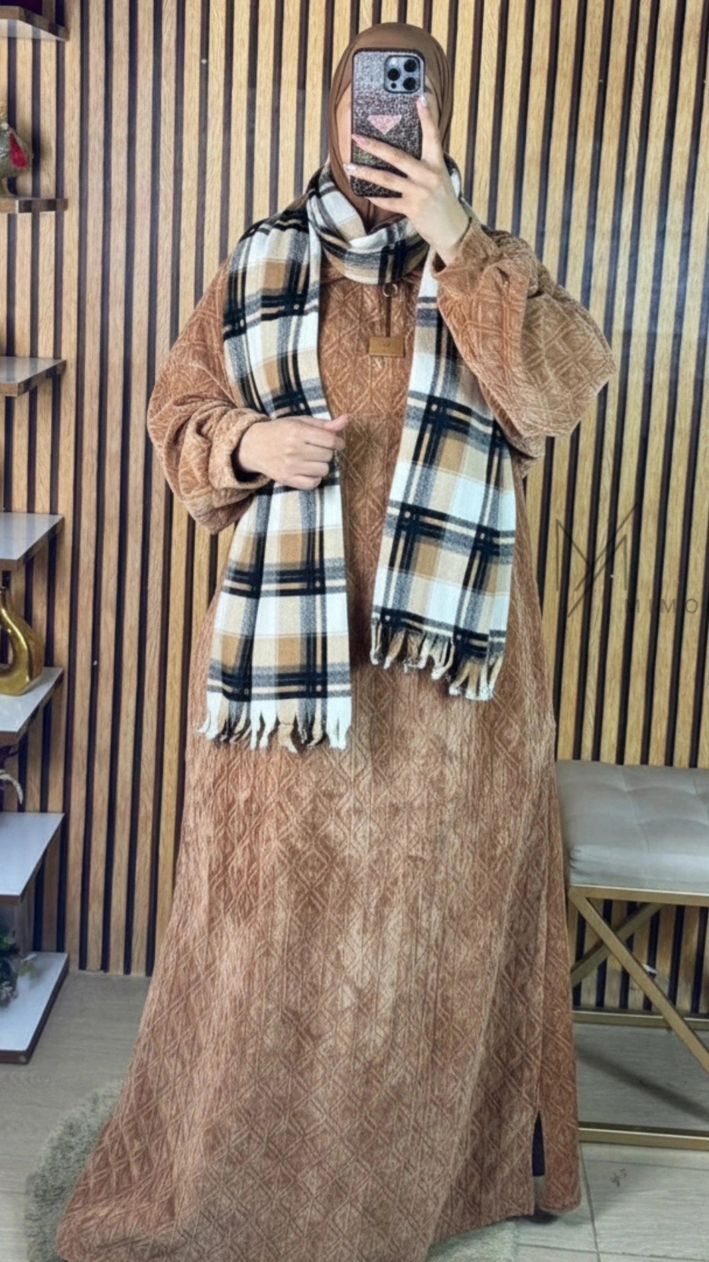 (J6) لبسة شتوية محتشمة أنيق و دافئ