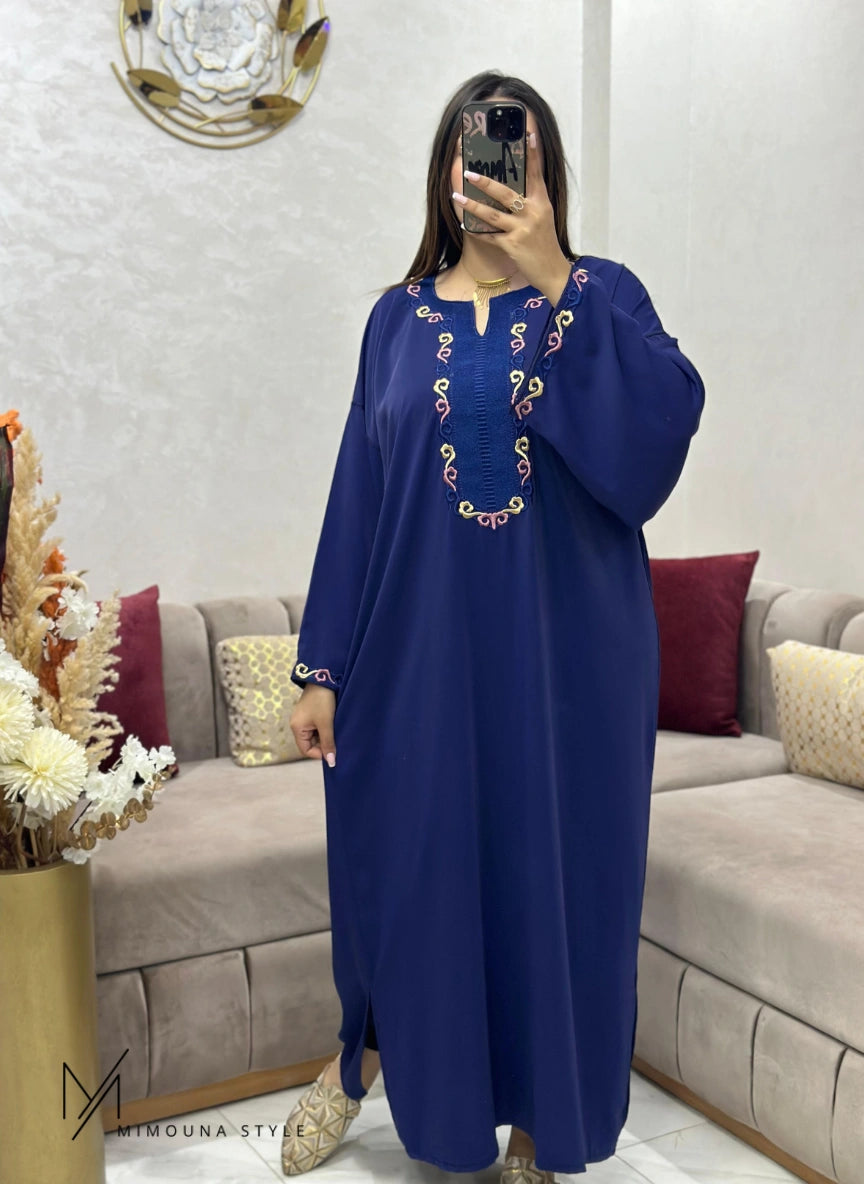 (CFA7) قفطان أناقة ملكية هماوية