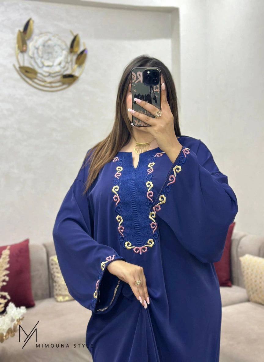 (CFA7) قفطان أناقة ملكية هماوية