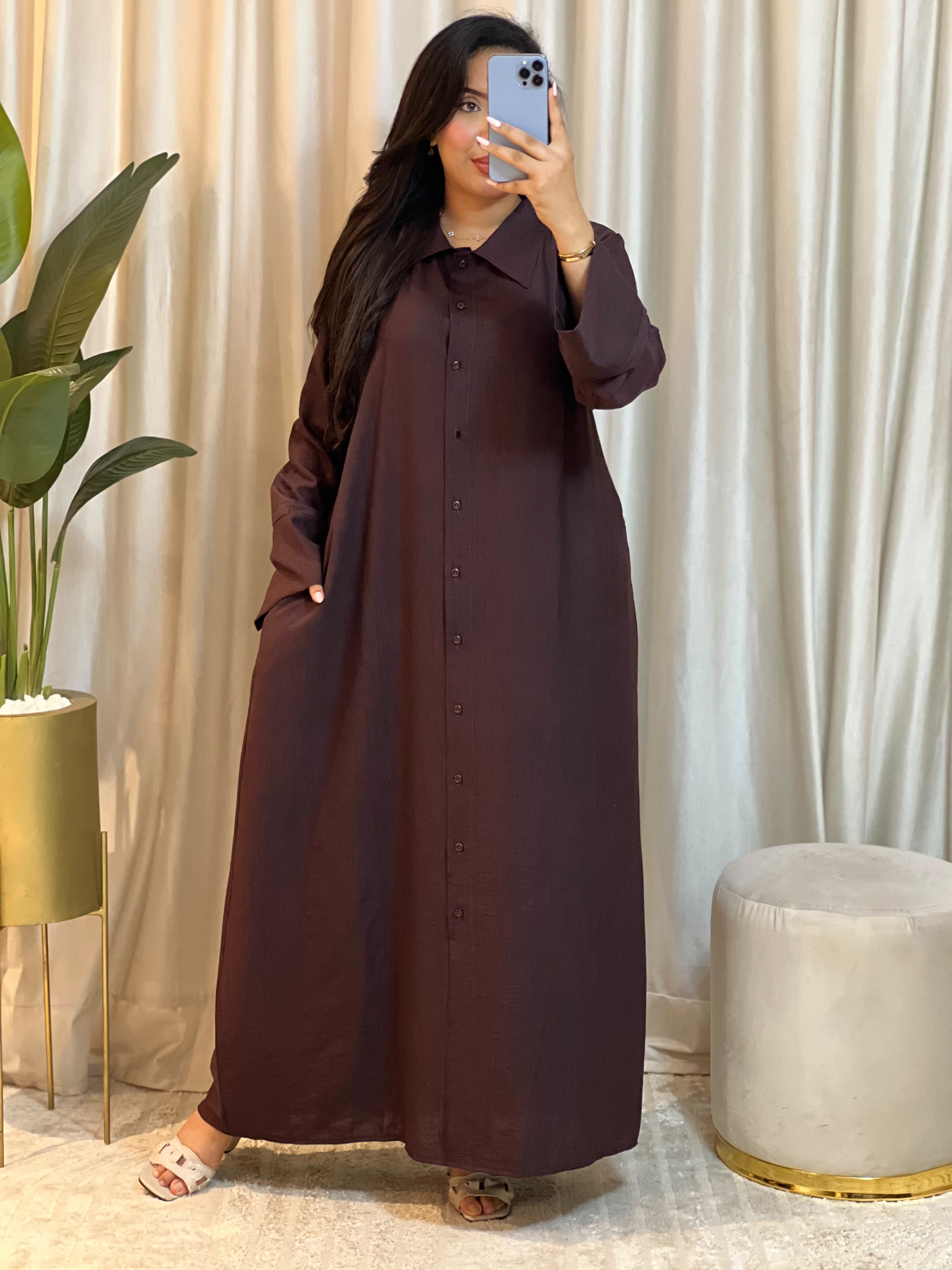 Robe Chemise Oversize Élégante ll R2