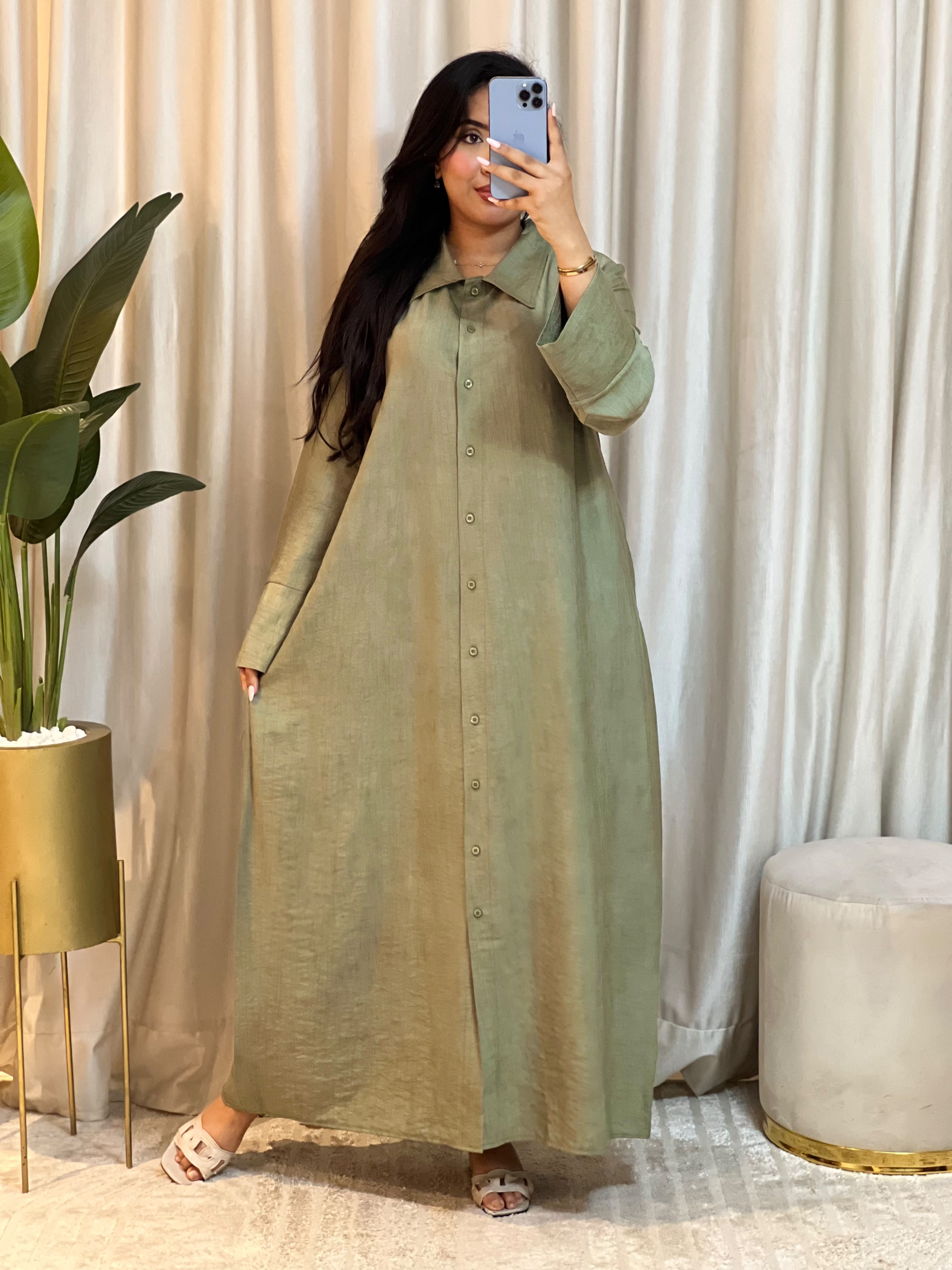 Robe Chemise Oversize Élégante ll R2