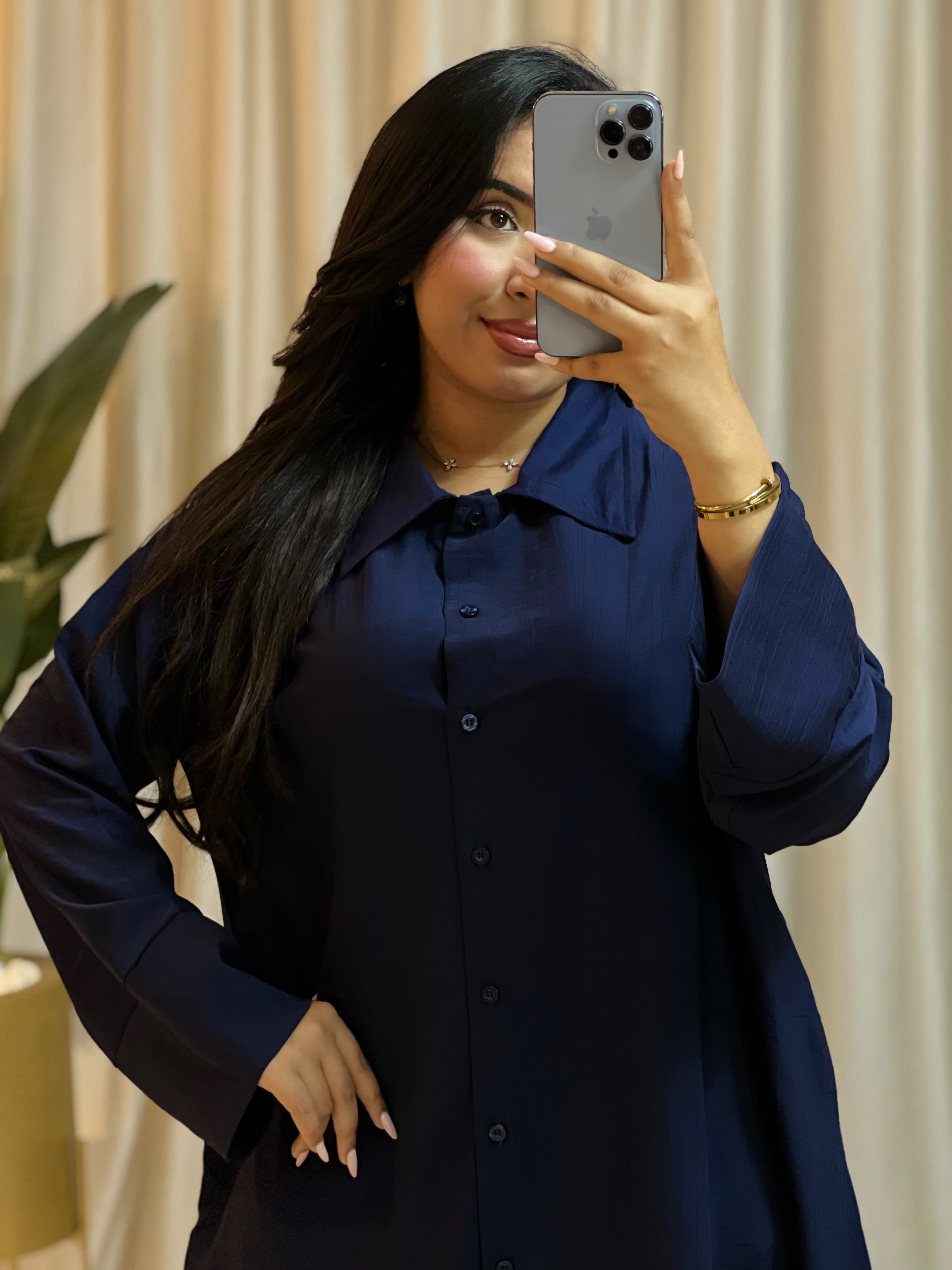 Robe Chemise Oversize Élégante ll R2