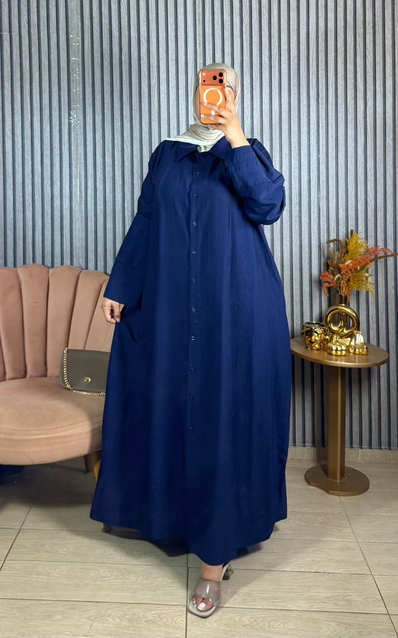 Robe Chemise Oversize Élégante R2