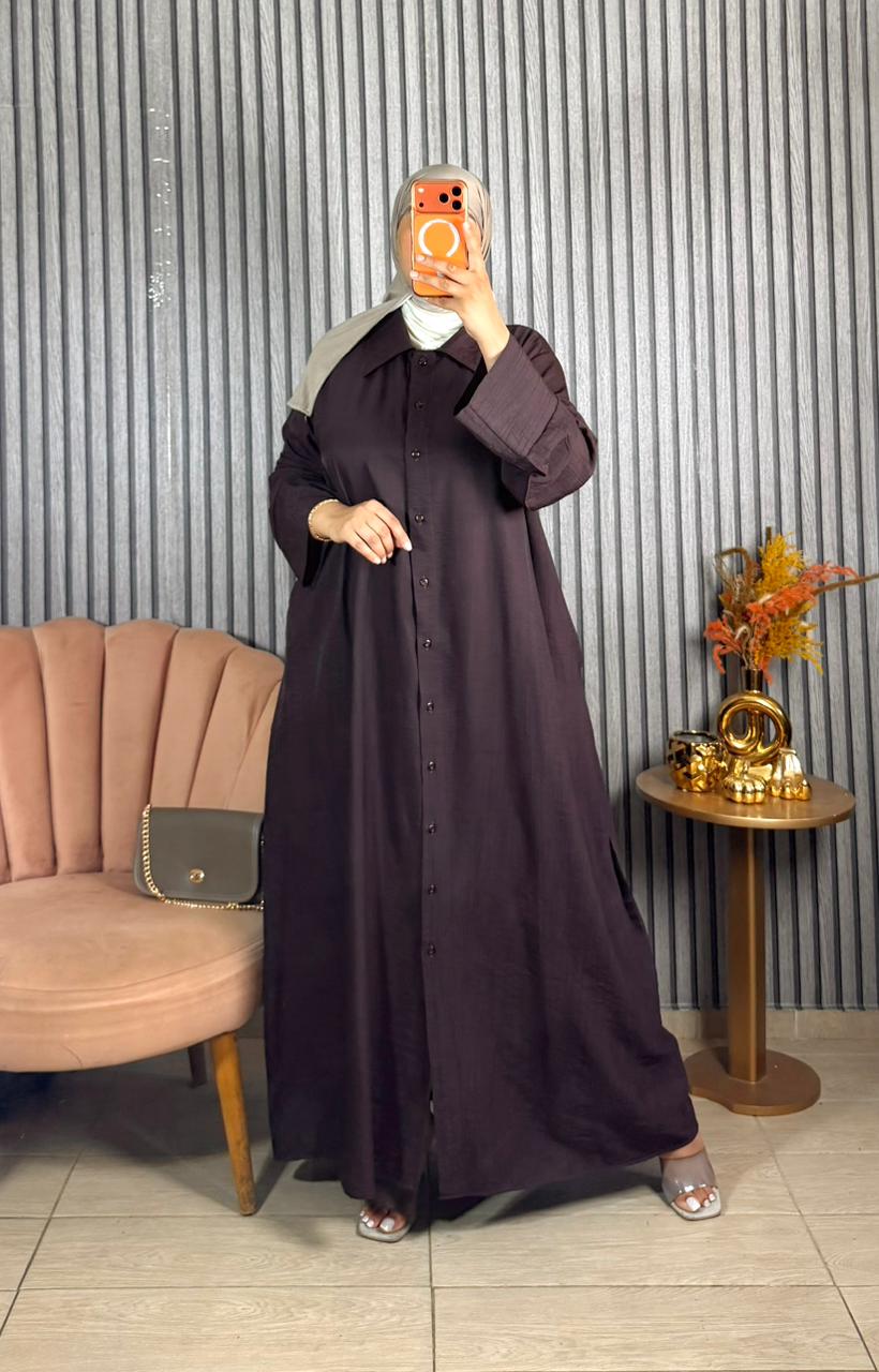 Robe Chemise Oversize Élégante R2