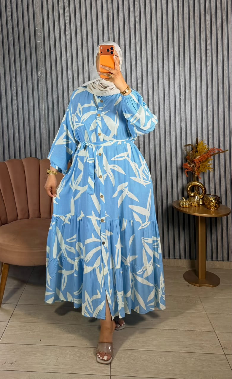 Robe en lin  كسوة صيفية H2 ll