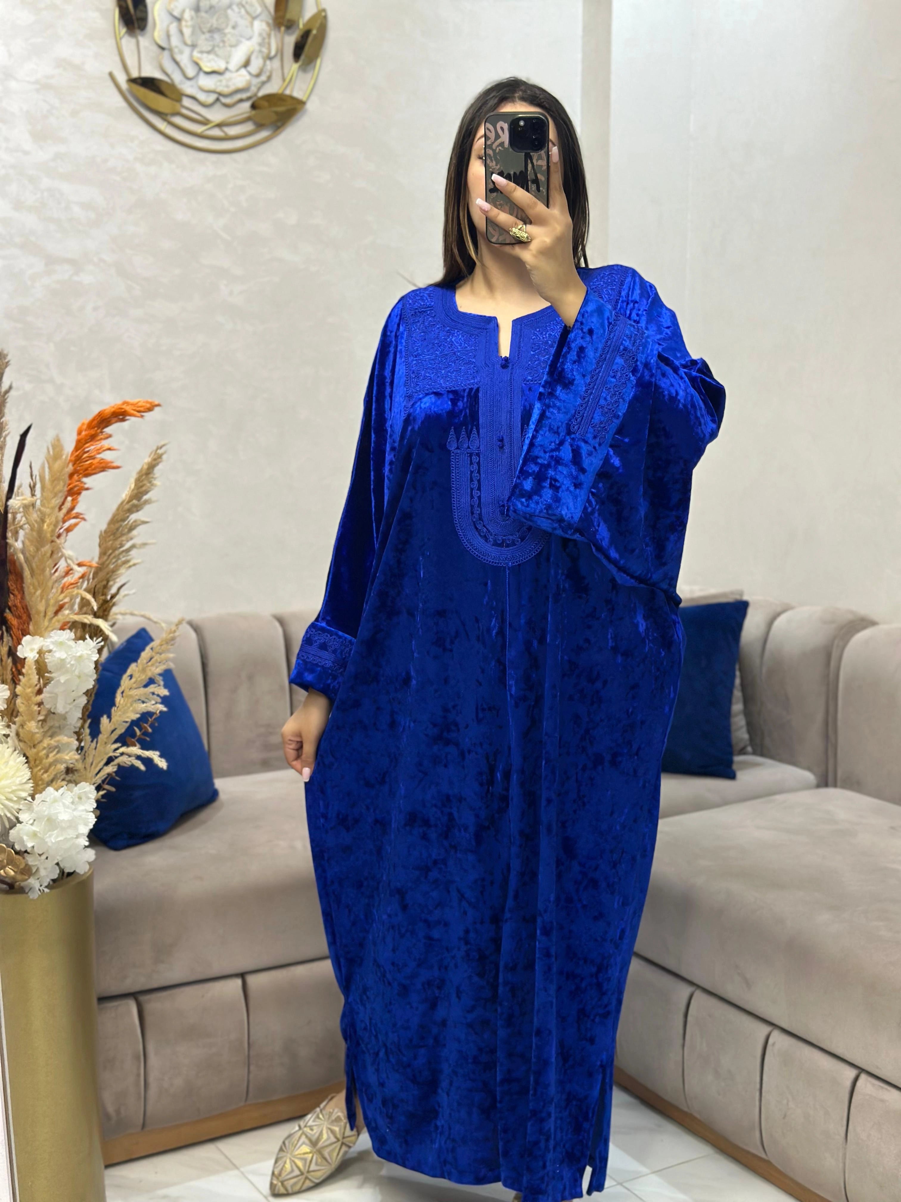 (CF4) قفطان موبرة  أناقة ملكية هماوية