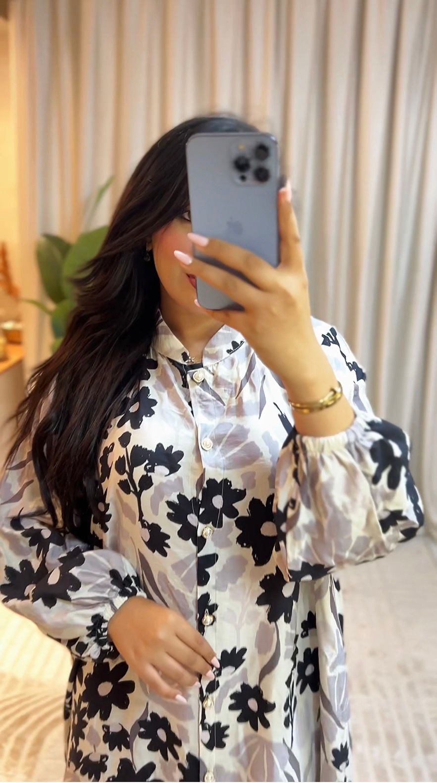 Robe Longue Fleurie 🌼 N1